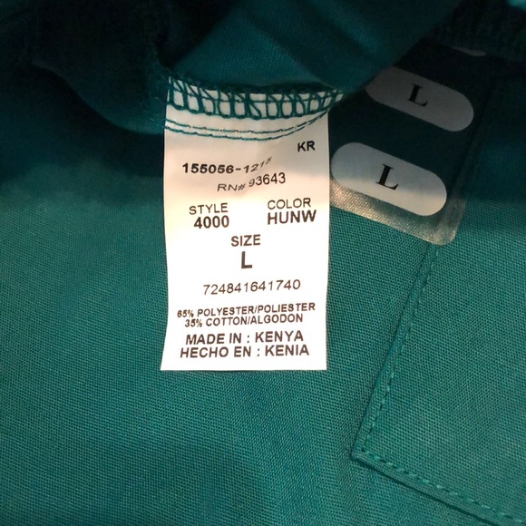 Men’s scrubs Cherokee workwear size large NWT - Picture 7 of 7